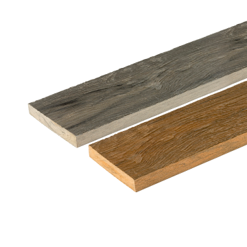 rustic composite decking boards with solid core by saige