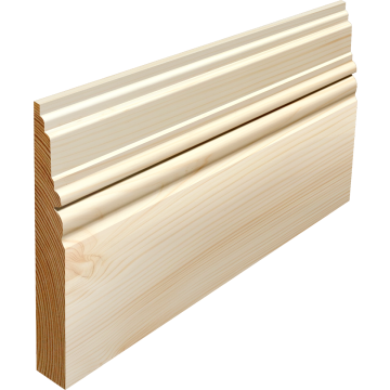 saturn pine skirting board