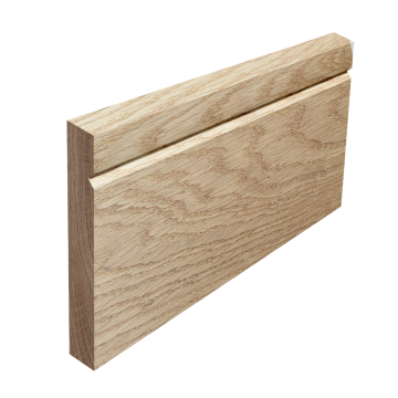 v splayed oak door architrave
