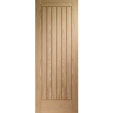 Internal Pre Finished Oak Veneer Door: Type Suffolk Original