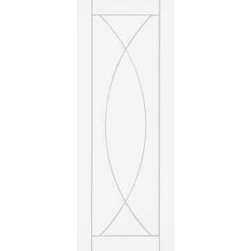 White Primed Internal Fire Door: Type Pesaro