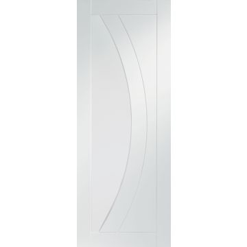 White Primed Internal Fire Door: Type Salerno