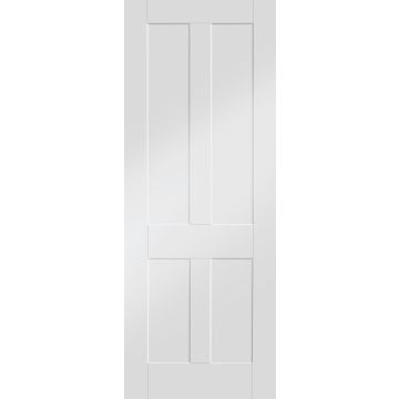 White Primed Internal Door: Type Victorian Shaker