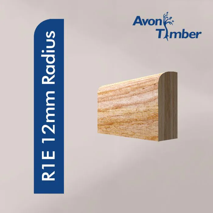 Solid American White Ash Pencil Round (12mm Radius) Architrave (Per Metre) Solid American White Ash Pencil Round (12mm Radius) Architrave (Per Metre)