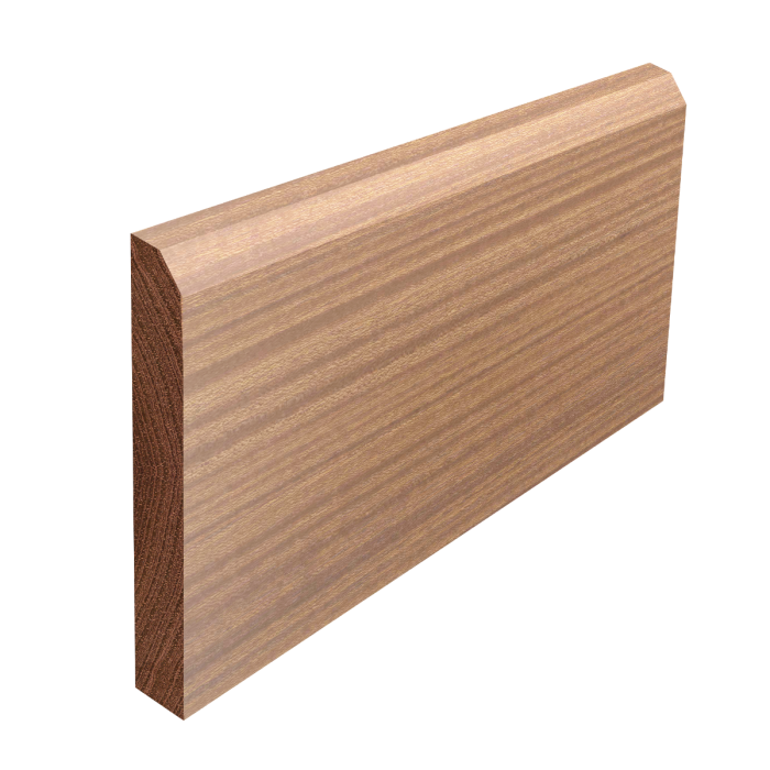 bevelled sapele skirting board bevelled sapele skirting board