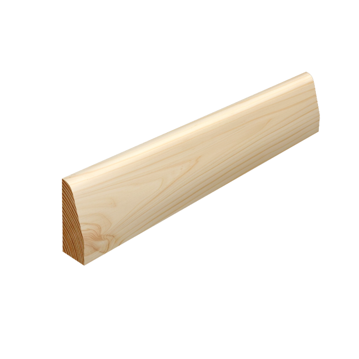 19 x 50mm chamfered pine architrave 19 x 50mm chamfered pine architrave