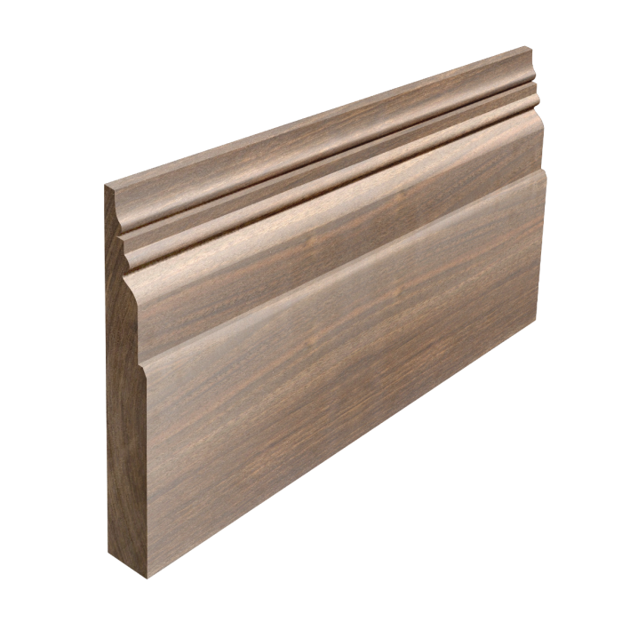 chime walnut skirting board