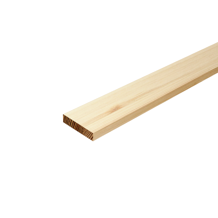 planed softwood slat