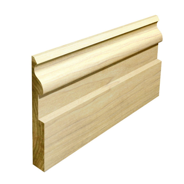 large ogee tulip wood skirting board