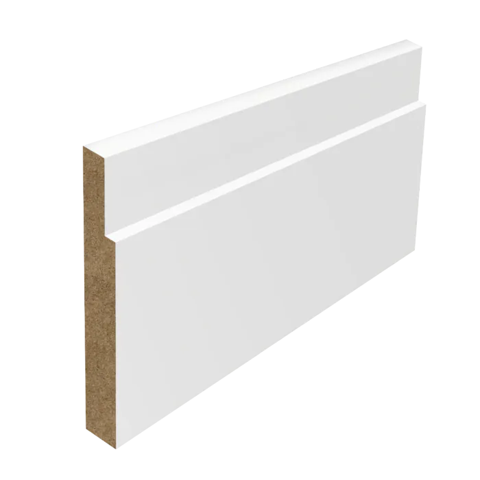 One Step MDF Skirting Board (White Primed)
