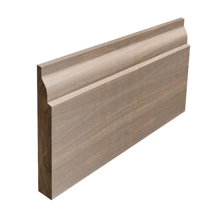 small ovolo walnut architrave