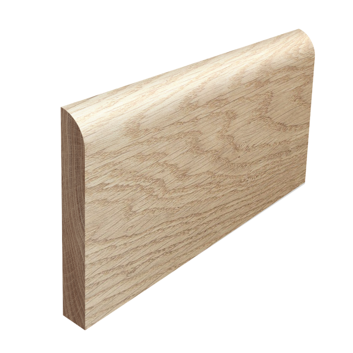 oak bullnose skirting