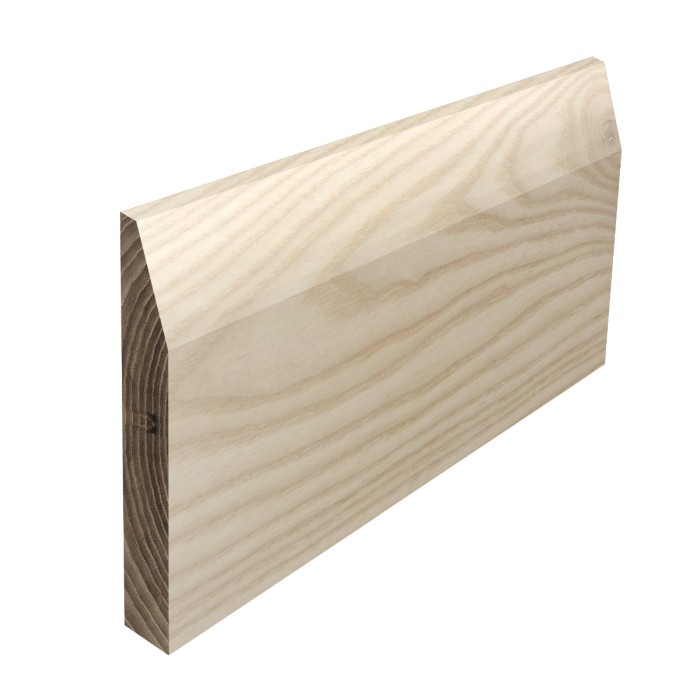 splayed ash skirting board