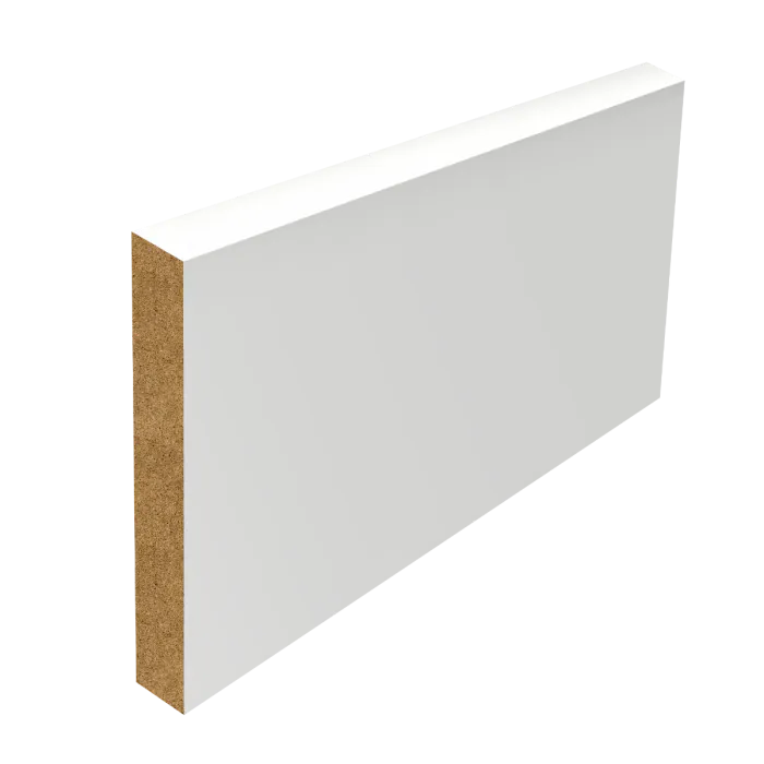 Square White Primed MDF Architrave