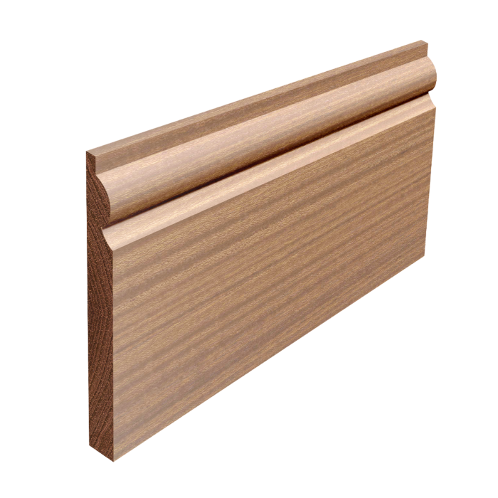 15mm Torus sapele skirting board 15mm Torus sapele skirting board