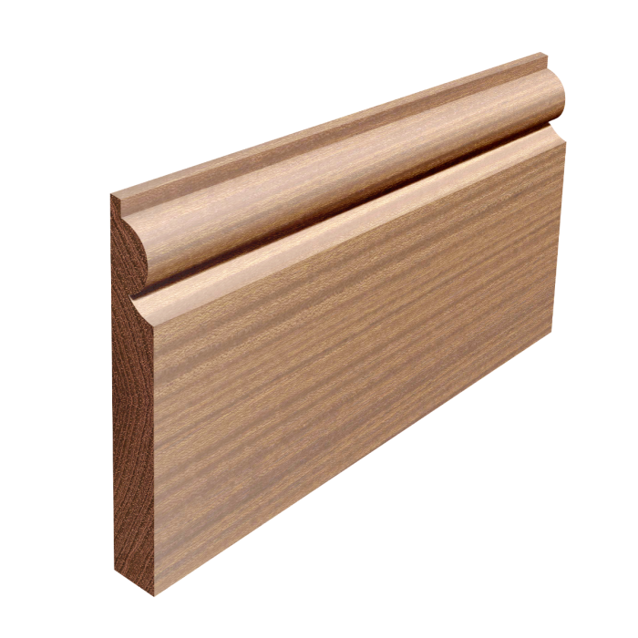 torus sapele skirting board