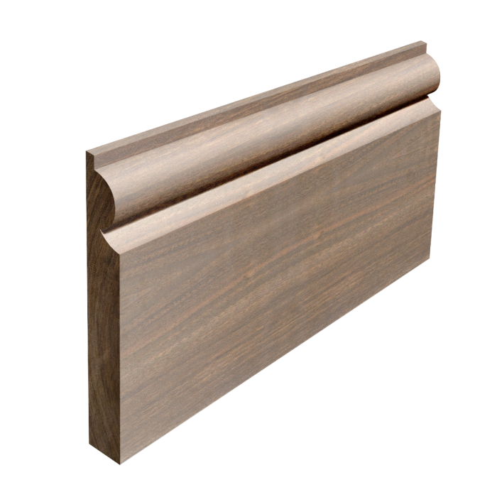 torus walnut skirting board