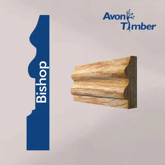 Solid Oak Bishop Architrave (Per Metre)