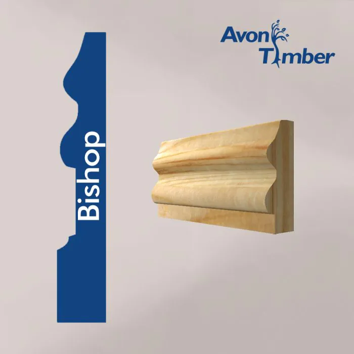 Solid Pine Bishop Architrave (Per Metre)