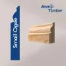 Solid American White Ash Small Ogee Architrave (Per Metre)