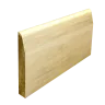 chamfered tulip wood skirting board