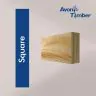 25 x 75mm Redwood Square Edge Architrave