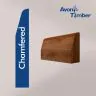 Solid Sapele Chamfered Architrave (Per Metre)