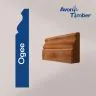 Solid Sapele Ogee Architrave (Per Metre)