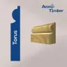 Solid Tulipwood Torus Architrave (Per Metre)