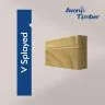 Solid Tulipwood V Splayed Architrave (Per Metre)