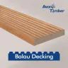 Yellow Balau Grooved & Smooth Hardwood Decking