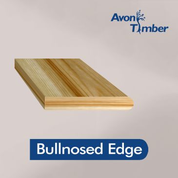 Bullnosed Edge Solid Pine Window Board