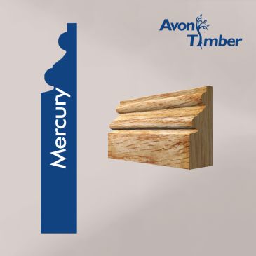 Solid American White Oak Mercury Architrave (Per Metre)