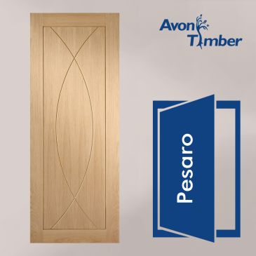 Oak Internal Door: Type Pesaro