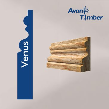 Solid American White Oak Venus Architrave (Per Metre)