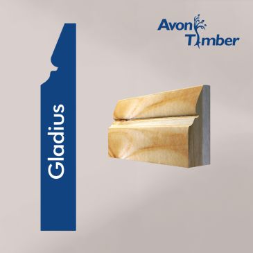 Solid Pine Gladius Architrave (Per Metre)