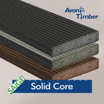 23 x 143 x 3.6m Solid Mid Groove Composite Saige Longlife Decking
