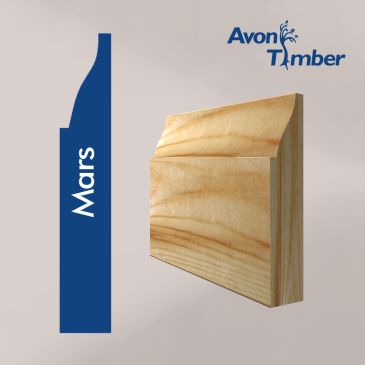 Solid Pine Mars Skirting (Per Metre)