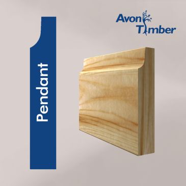 Solid Pine Pendant Skirting (Per Metre)