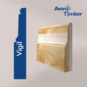 Solid Pine Vigil Skirting (Per Metre)