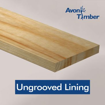 PLAIN FACED SOLID PINE DOOR LINING SET