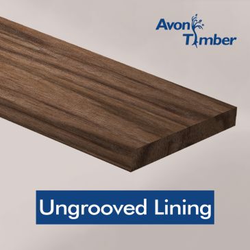 PLAIN FACED SOLID WALNUT DOOR LINING SET