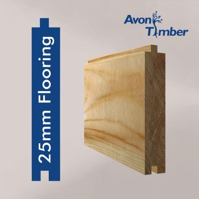 25x125mm Redwood T&G Flooring
