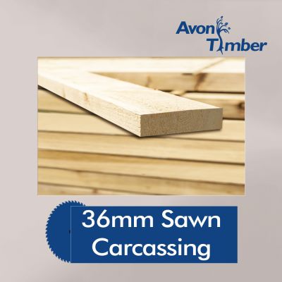36mm Rough Sawn Timber Carcassing