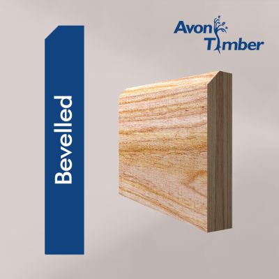 Solid American White Ash Bevelled Skirting (Per Metre)