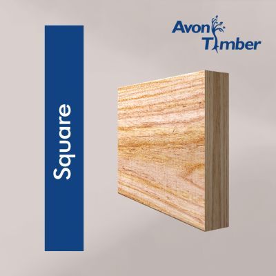 Solid American White Ash Square Edge Skirting