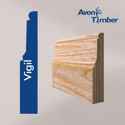 Solid American White Ash Vigil Skirting (Per Metre)