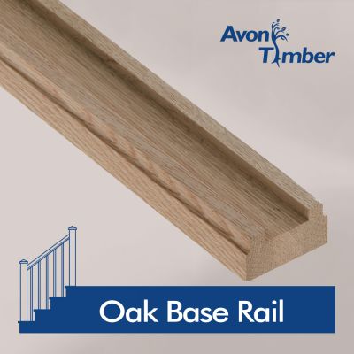 Benchmark Oak Baserail