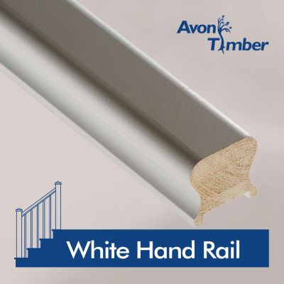 Benchmark White Primed Handrail