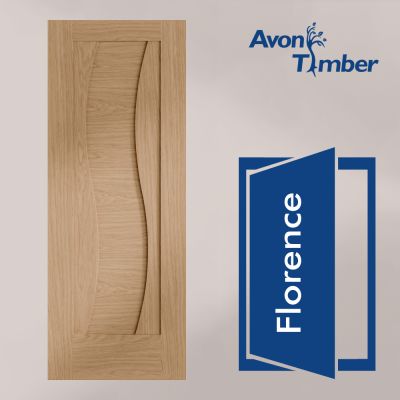 Internal Pre Finished Oak Veneer Door: Type Florence